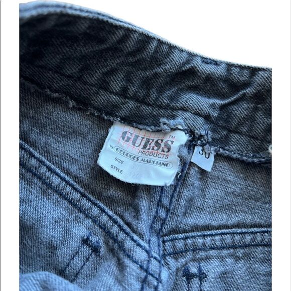 Rare VTG black guess jeans - Picture 5 of 7